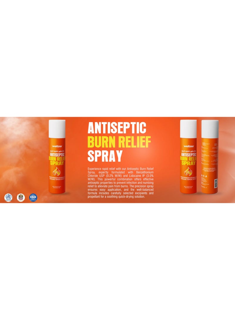Wellzer Antiseptic Burn Relief Spray 55g – Fast Soothing Care - Image 5